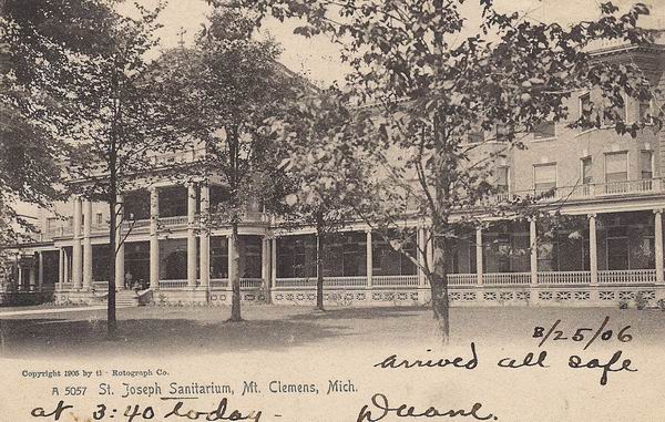 Mt Clemens St Joseph Sanitarium